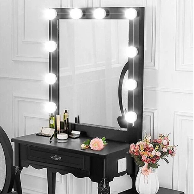 Подсветка для зеркала LED с регулировкой яркости Vanity Mirror Lights, 10 ламп - Фото 4 Подсветка для зеркала LED с регулировкой яркости Vanity Mirror Lights, 10 ламп - изображение 4