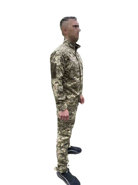 Тактическая военная форма, комплект китель + штаны, ВСУ пиксель, размер 64 - изображение 2