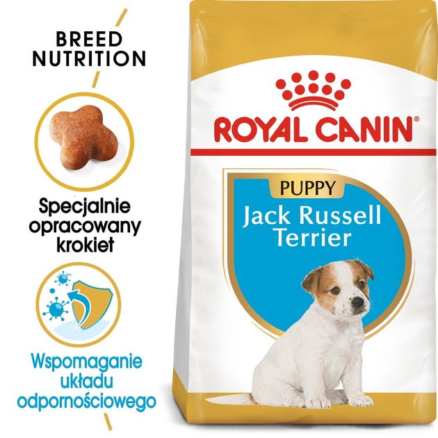 Sucha karma dla szczeniąt Royal Canin Jack Russel Puppy 1.5 kg (3182550822121) (21010151) - obraz 4