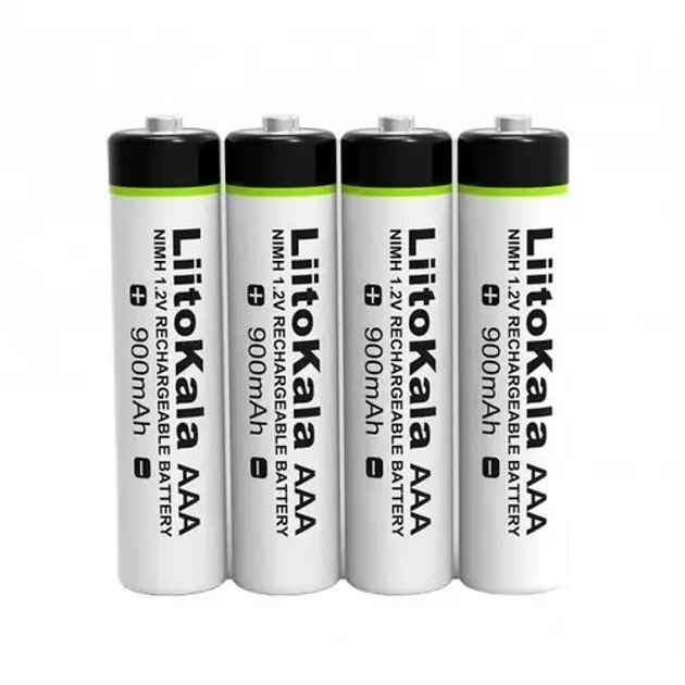 Аккумулятор мини пальчиковый AАА LiitoKala 900mAh – фото, отзывы ...