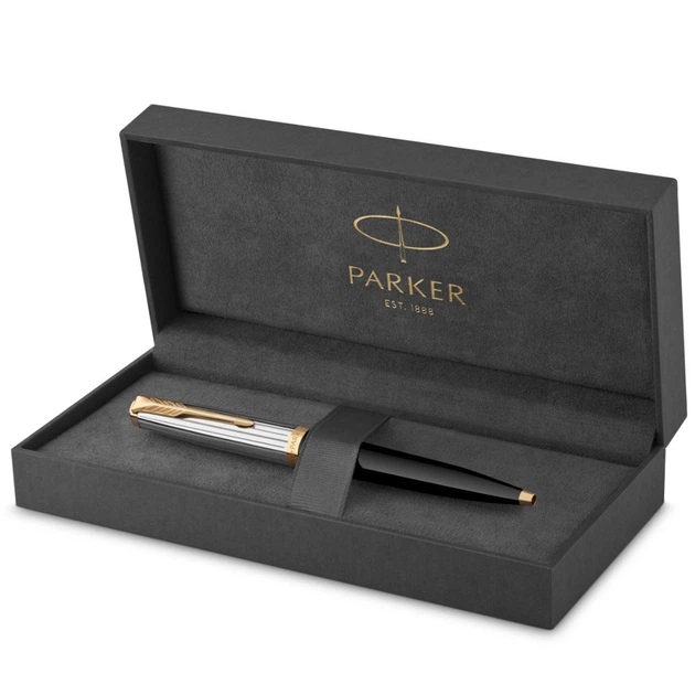 Ручка кулькова Parker PARKER 51 Premium Black GT BP 56 132 - Фото 5 Ручка кулькова Parker PARKER 51 Premium Black GT BP 56 132 - зображення 5