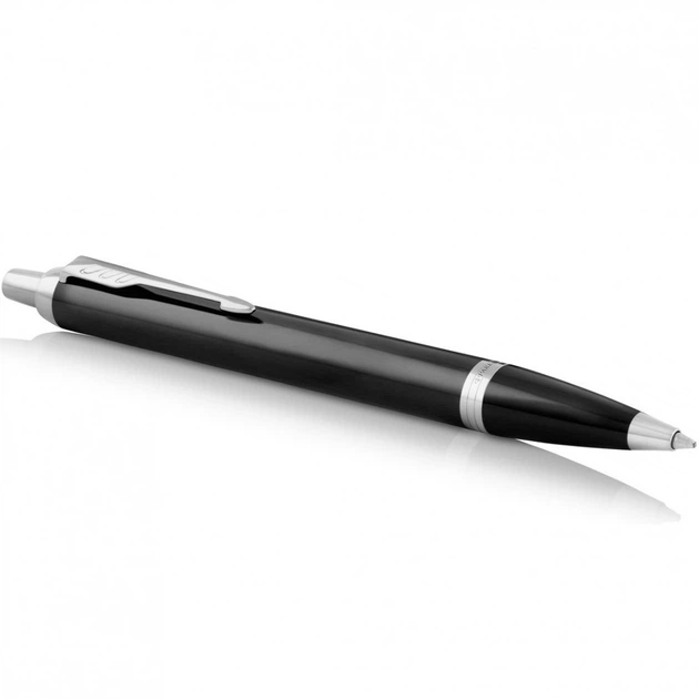 Кулькова ручка Parker IM Black CT BP 22 132 - Фото 2 Кулькова ручка Parker IM Black CT BP 22 132 - зображення 2