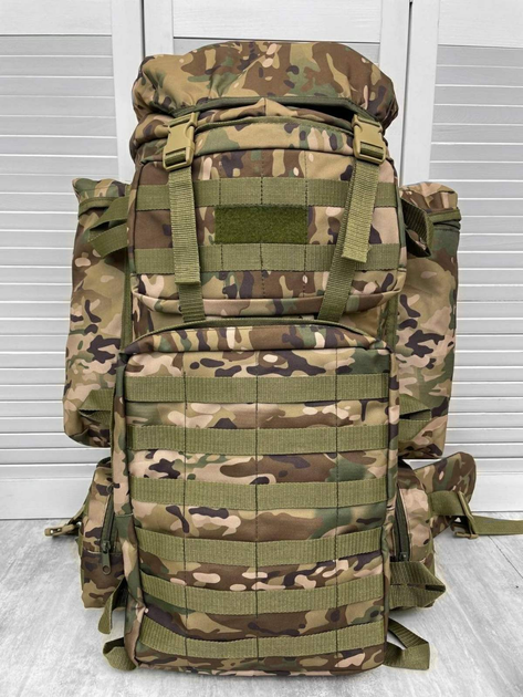 Рюкзак тактичний штурмовий Large Multicam Elite 100 л - зображення 1