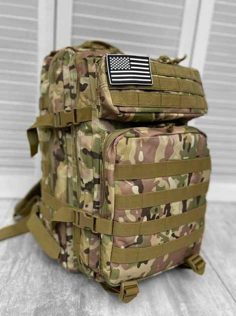 Рюкзак тактичний штурмовий Large Assault Pack Multicam 45 л - зображення 1