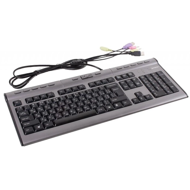 Клавиатура A4Tech KL-7MUU Silver/Grey USB - изображение 2