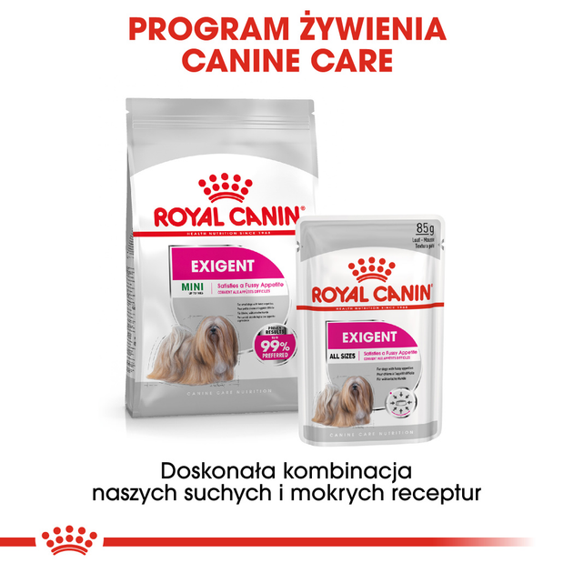 Сухий корм для вибагливих собак дрібних порід Royal Canin Mini Exigent старше 10 місяців 3 кг (3182550894050) (1006030) - зображення 5