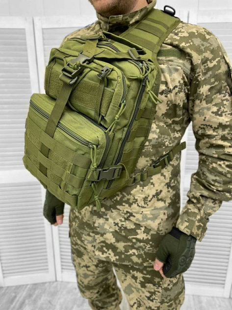 Тактична сумка Patrol Carabiner Bag Olive 20 л - зображення 2