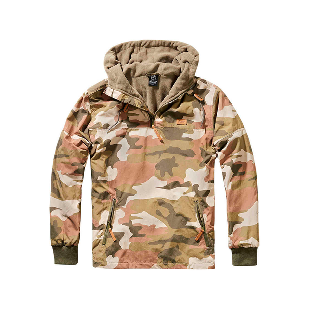 Куртка-Анорак luke Windbreaker, Brandit, Woodland Light, L - изображение 1