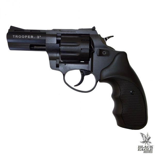 Револьвер под патрон Флобера TROOPER 2,5 Black - изображение 1