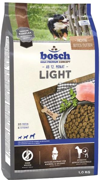 Sucha karma dla psów BOSCH 5214001 HPC Light 1 kg (4015598013475) - obraz 1