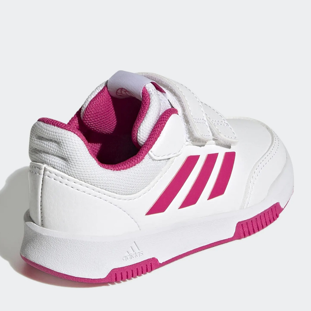 Sneakersy dziecięce dla dziewczynki na rzepy adidas GW6468 23 Białe (5904862421469) - obraz 3