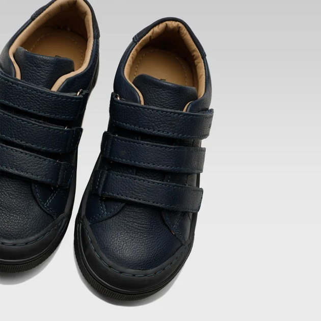 Дитячі шкіряні кеди для хлопчика Lasocki Kids CI12-BAKU-10(III)CH 31 Темно-сині (5904862590530) - зображення 3