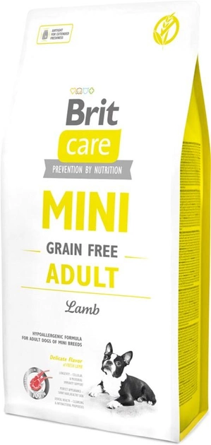 Сухий корм для дорослих собак мініатюрних порід Brit Care Mini Grain Free Adult 2 кг (8595602520107) - зображення 1