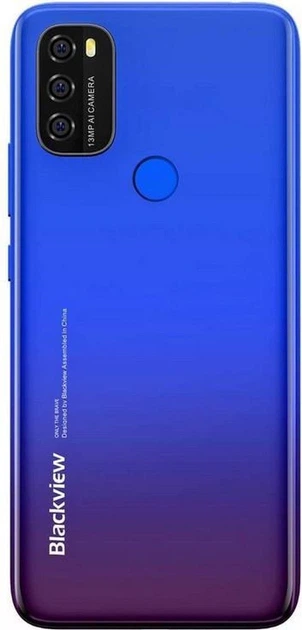 Blackview Смартфон A70 3/32GB Dual SIM Twilight Blue OFFICIAL UA - зображення 2