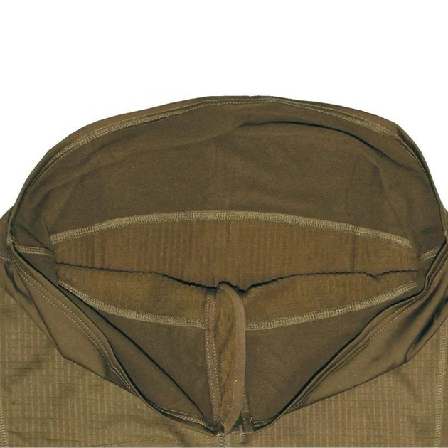 Флісова кофта, US Tactical, MFH, Coyote, XL - зображення 3