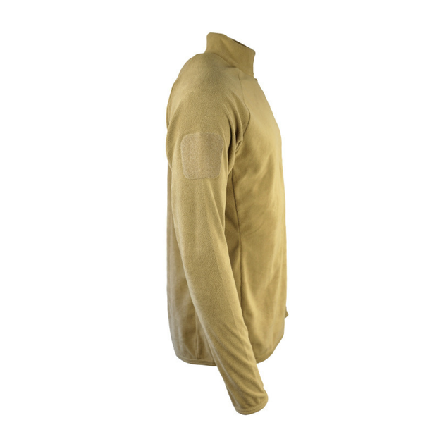 Флисовая кофта Alpha Mid-Layer, Kombat Tactical, Coyote, XL - Фото 3 Флисовая кофта Alpha Mid-Layer, Kombat Tactical, Coyote, XL - изображение 3