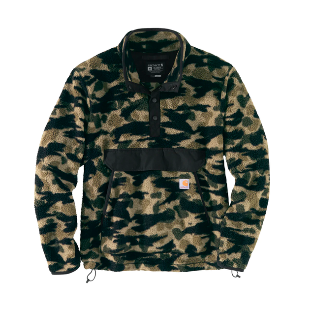 Флісова кофта, Carhartt, Woodland Camo, M - зображення 1