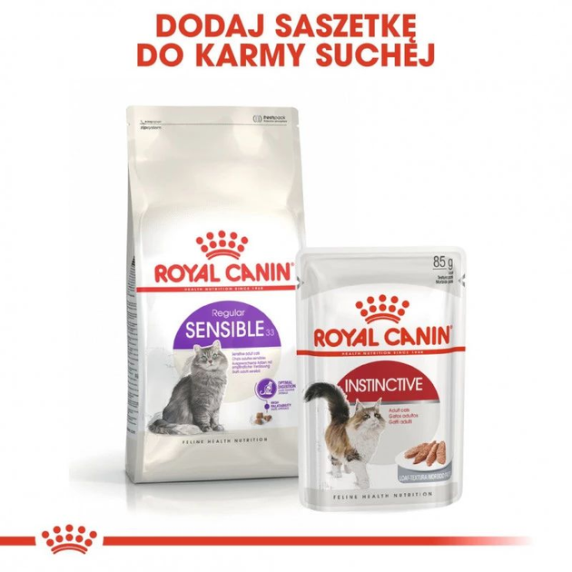 Sucha karma dla kotów Royal Canin Sensible 400 g (3182550702263) (2521004) - obraz 8