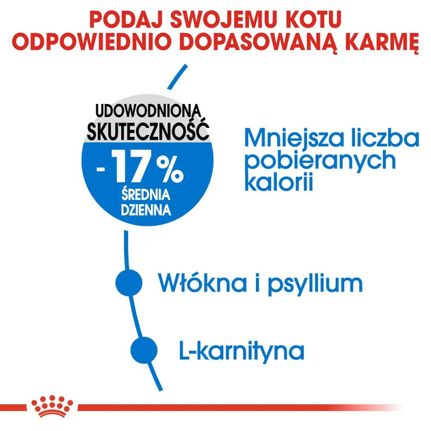 Sucha karma dla kotów Royal Canin Light Weight Care 8 kg (3182550902984) (2524080) - obraz 3