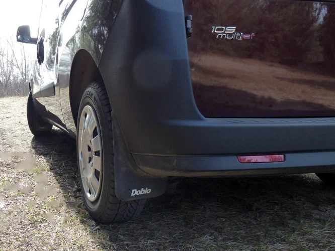 Задние брызговики Premium для Fiat Doblo II (2010-2022) из Турции - изображение 3