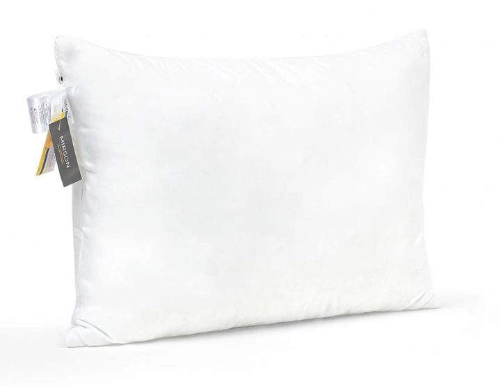 Акция на Набір подушок шовкових MirSon №1615 Eco Light White 50х70 2 шт середні от Rozetka
