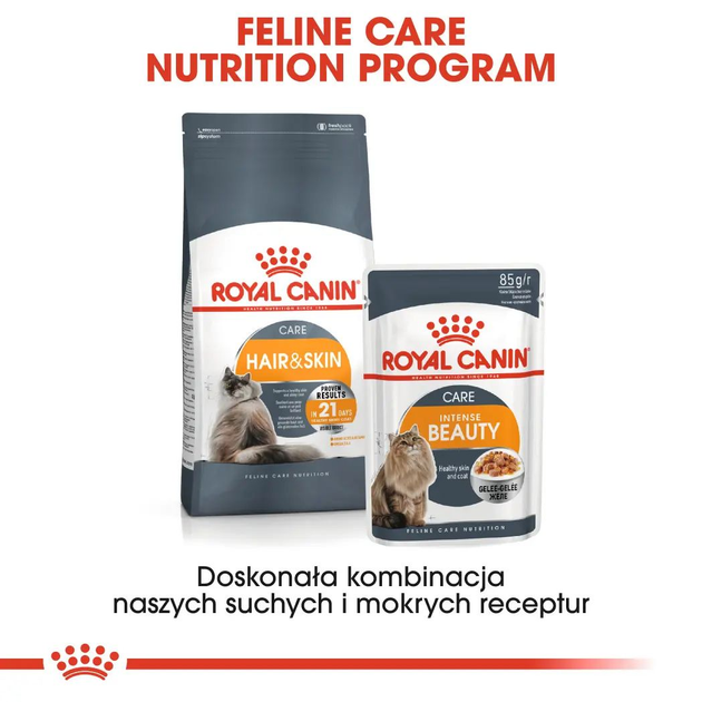 Sucha karma dla kotów Royal Canin Hair & Skin Care 10 kg (8251293/11419) (3182550721752/0262558721428) - obraz 9