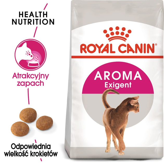 Sucha karma dla kotów Royal Canin Exigent Aromatic 2 kg (3182550767323) (2543020) - obraz 2