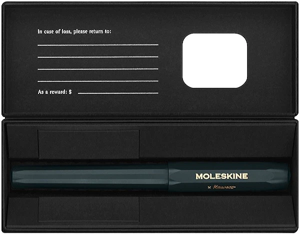 Кулькова ручка Moleskine x Kaweco 1 мм зелена - Фото 3 Кулькова ручка Moleskine x Kaweco 1 мм зелена - изображение 3