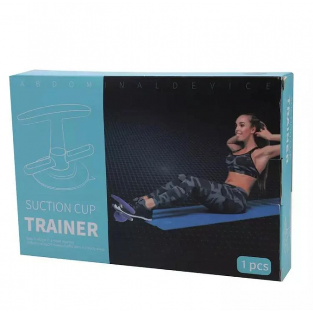 Тренажер для пресса на присоске Suction Cup Trainer напольный домашний тренажер для пресса Фиолетовый - Фото 4 Тренажер для пресса на присоске Suction Cup Trainer напольный домашний тренажер для пресса Фиолетовый - изображение 4