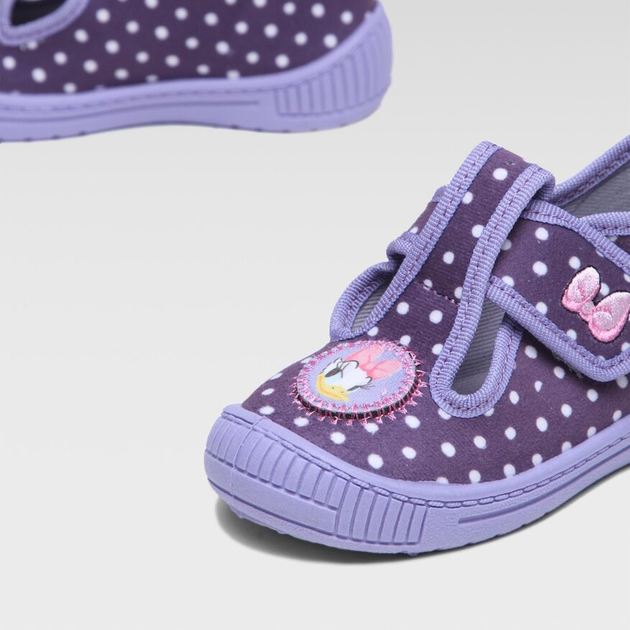 Kapcie dziecięce dla dziewczynki Mickey&Friends SS23-177DSTC 26 Fialkowe (5904862545639) - obraz 4