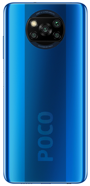 Мобильный телефон Poco X3 6/128GB Cobalt Blue (691534) – фото, отзывы ...
