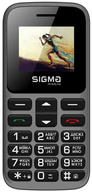 Мобільний телефон Sigma mobile Comfort 50 Hit 2020 Dual Sim Grey (4827798120927) - зображення 1