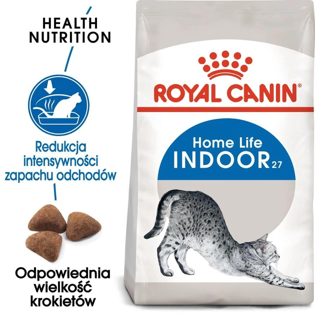 Sucha karma dla kotów domowych Royal Canin Indoor 4 kg (3182550706933) (25290409) - obraz 2