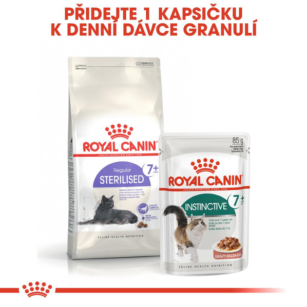 Sucha karma dla kotów starszych sterylizowanych ROYAL CANIN Sterilized 7+ 400g (3182550784511) (2560004) - obraz 8