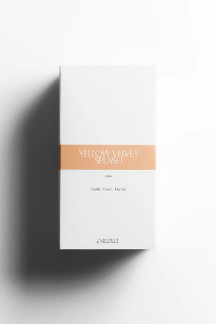 Туалетна вода для жінок Zara YELLOW VELVET SPLASH G2200 200мл (P
