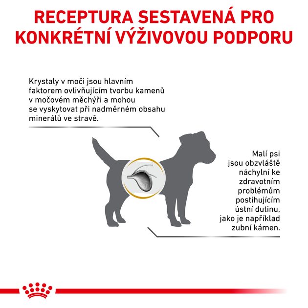 Sucha karma dla dorosłych psów Royal Canin Urinary S/O Small Dog 1.5 kg (3182550780940) - obraz 7