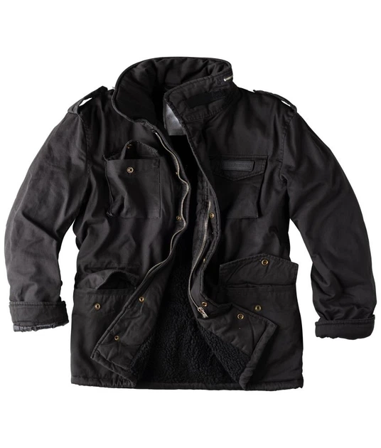 Куртка Surplus Paratrooper Winter Jacket Schwarz (XXL) - изображение 4