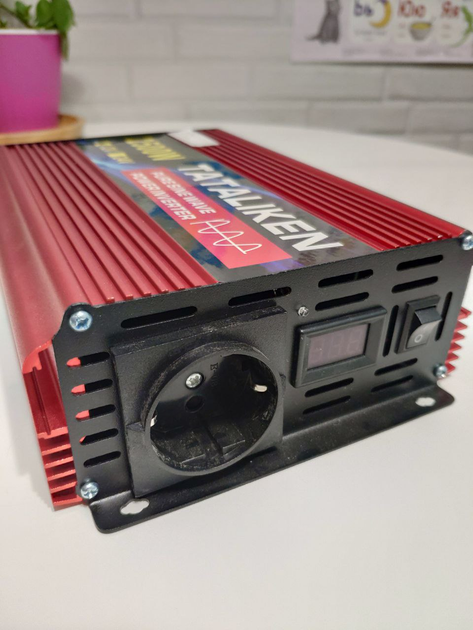 Инвертор преобразователь напряжения TATALIKEN 2500W DC 12V в AC 220V ...
