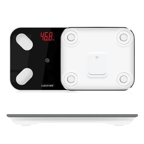 Диагностические весы напольные Bluetooth, смарт-весы 180кг GASON S4, черные - изображение 3