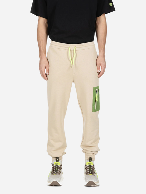 Спортивні штани чоловічі Fila FAM0275-70007 M Бежеві (4064556379269) - зображення 1