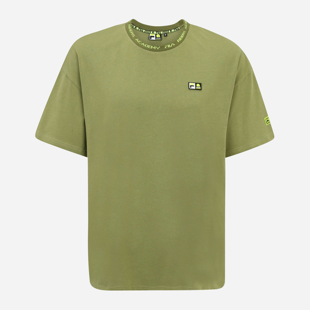 T-shirt męski basic Fila FAM0274-60019 M Zielony (4064556378248) - obraz 1