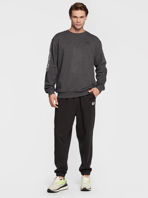 Світшот чоловічий Fila FAM0193-80029 L Сірий (4064556293084) - зображення 3