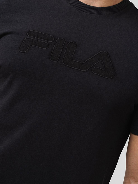 Футболка чоловіча Fila FAM0279-80001 M Чорна (4064556365927) - зображення 5