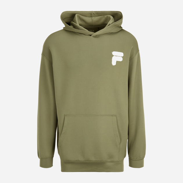 Bluza męska z kapturem kangurka Fila FAM0135-60012 M Zielona (4064556358042) - obraz 4