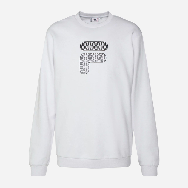 Bluza bez kaptura męska Fila FAM0189-10001 M Biała (4064556379993) - obraz 5