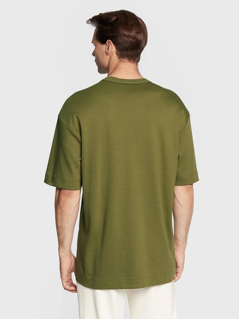 Koszulka męska luźna Fila FAM0149-60014 S Oliwkowa (4064556289216) - obraz 2