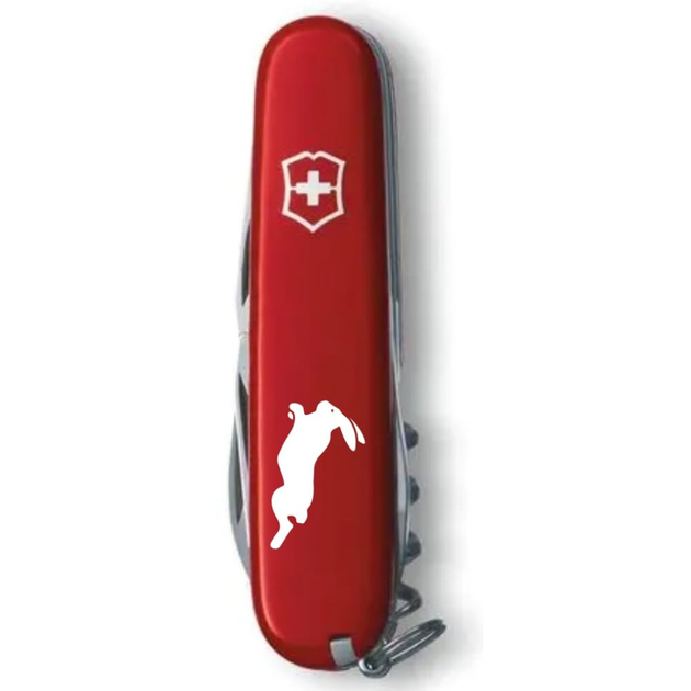 Складаний ніж Victorinox SPARTAN ZODIAC Спритний Кролик білий. 1.3603_Z2170u - зображення 2