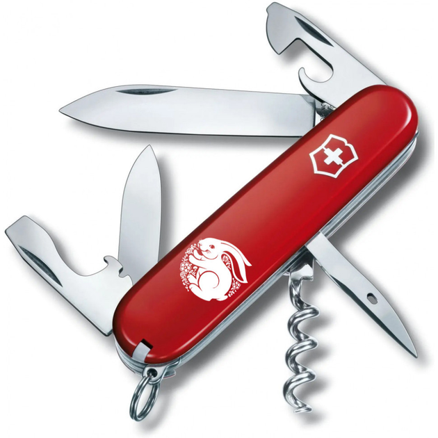 Складной нож Victorinox SPARTAN ZODIAC Счастливый Кролик бел. 1.3603_Z2160u - изображение 1