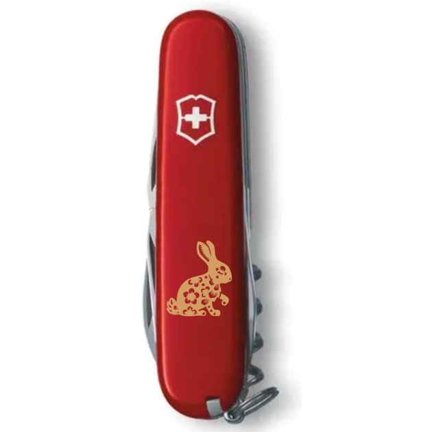 Складной нож Victorinox SPARTAN ZODIAC Бенгальский Кролик бронз. 1.3603_Z2065u - изображение 2