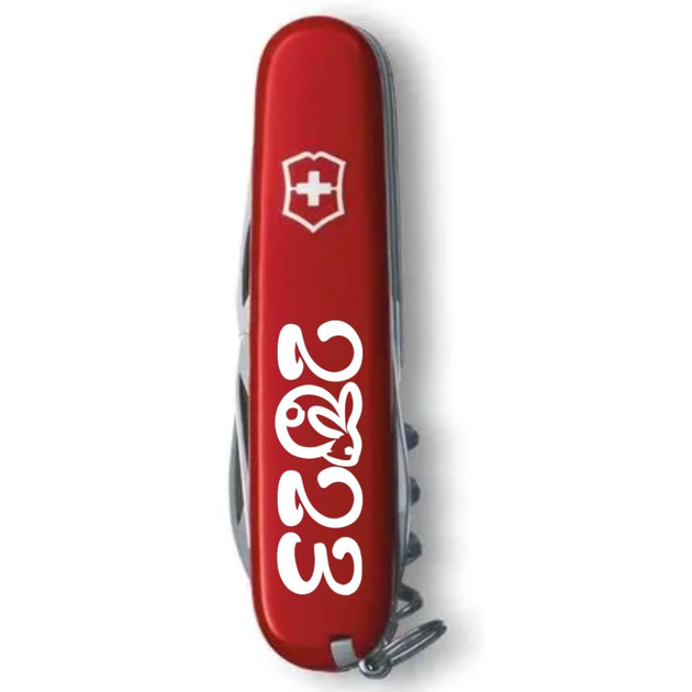 Складаний ніж Victorinox SPARTAN ZODIAC Рік Кролика біл. 1.3603_Z2110u - зображення 2